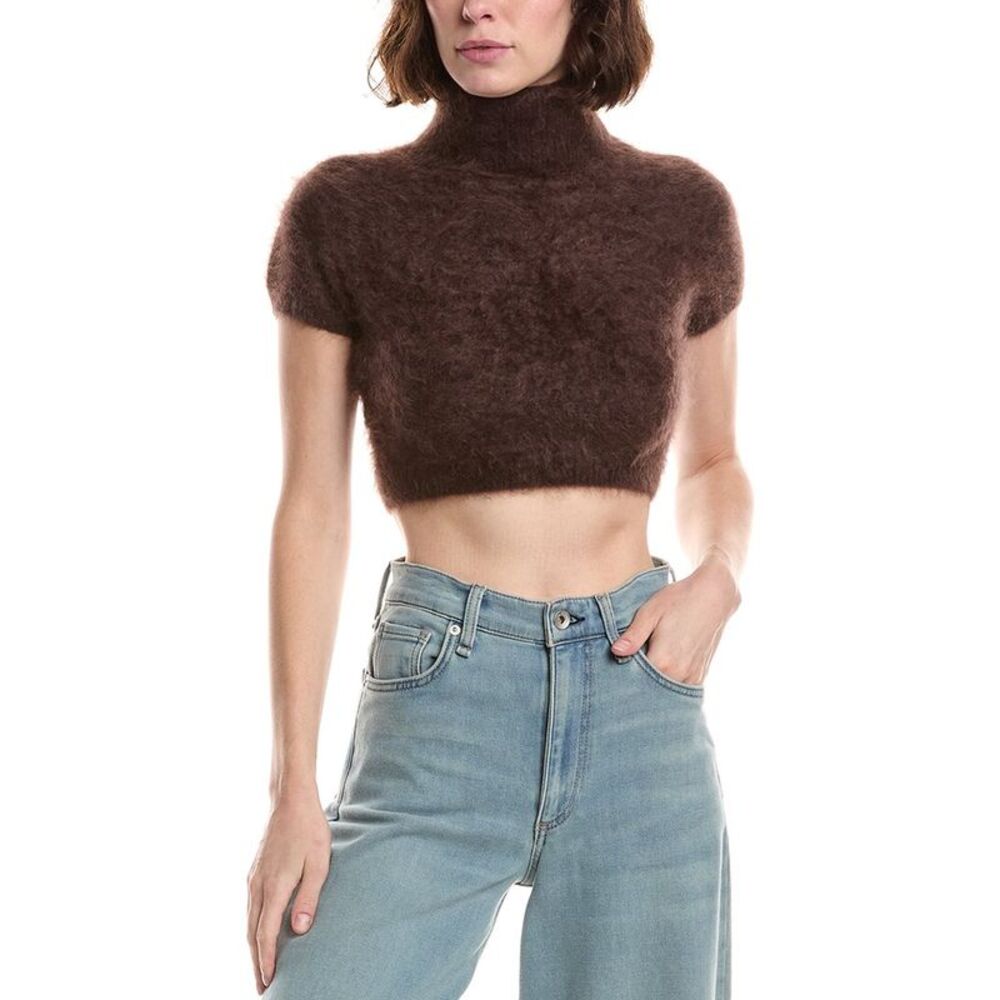 Frame Denim Womens  The Teddy Turtleneck Cashmere Sweater